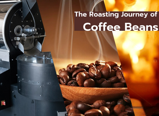 The Roasting Journey of Coffee Beans...
